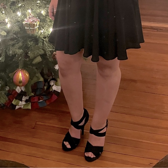 37.5 Jimmy Choo Suede Strappy Heeled Sandal - Picture 6 of 6